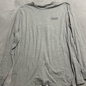 Grey Long Sleeve Vineyard Vines Shirt